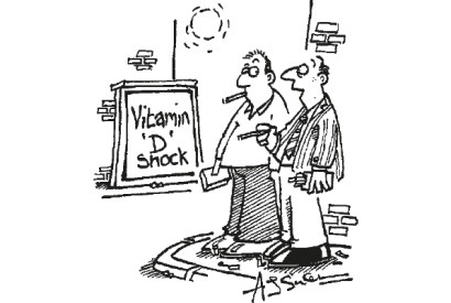 ‘The doctor said I should get more sunshine, so I took up smoking.’