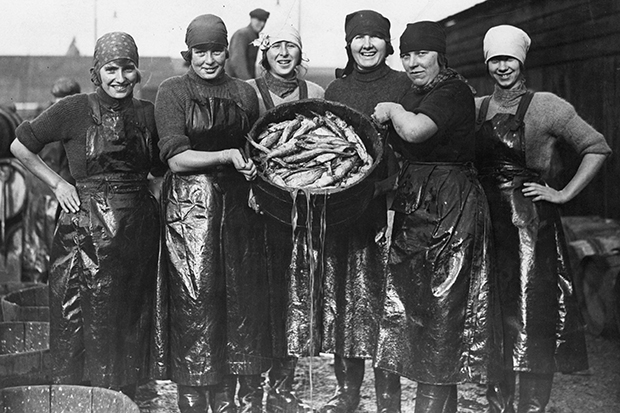 Herring girls had to wash their hair six times on a Saturday night to rinse out the smell