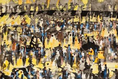 ‘Night in Marrakesh’, 1968, by Brion Gysin