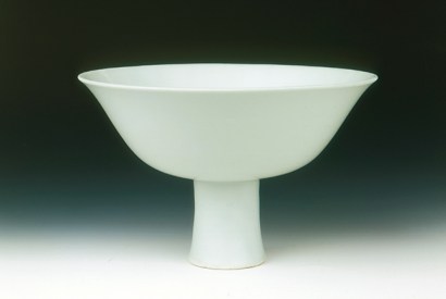 White glazed bowl, Shunzhi-Kangxi period, Qing dynasty, 1650–70