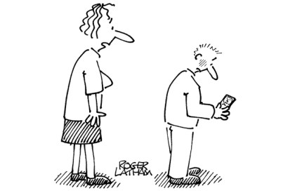 ‘You’ll ruin your eyesight if you keep playing with your selfie.’