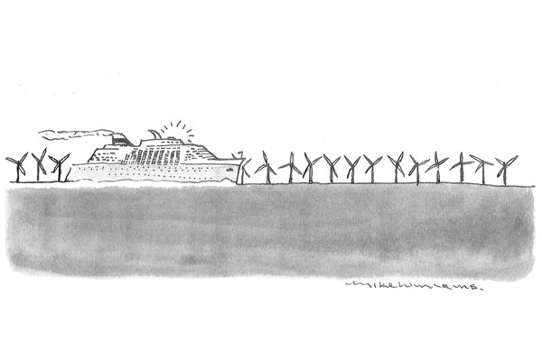 ‘It’s no good captain, we’re trapped!’