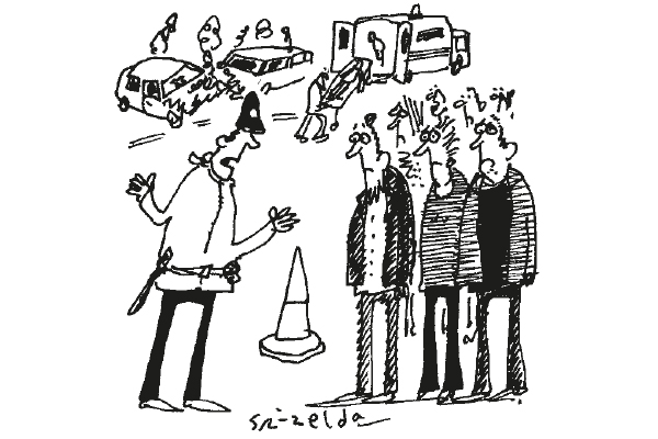 ‘Didn’t even one of you think of live-tweeteing the incident?’