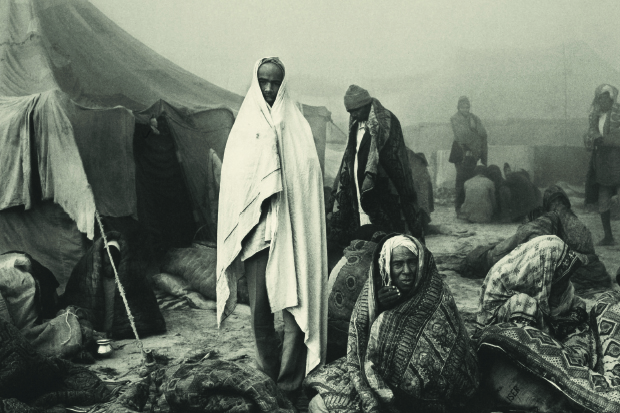 ‘Early Morning at the Kumbh Mela, Allahabad, India’, 1989, by Don McCullin
