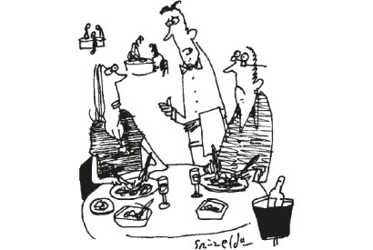 ‘Is everything OK? You haven’t photographed your food.’