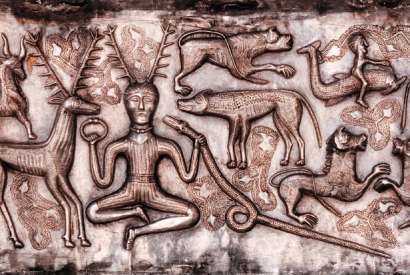 Detail from Gundestrup cauldron, 100 BC–AD 1