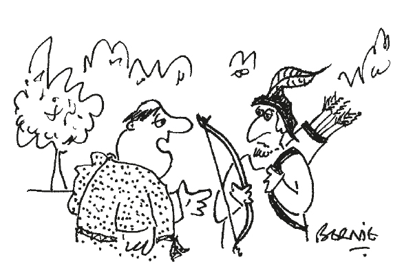 ‘Granted, you’re very popular with the poor, but can’t you see how you’re alienating the rich?’