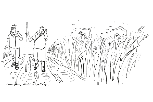 ‘I’m afraid Doreen and Frank are going through a bit of a rough patch at the moment.’