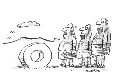 ‘I think I’ve just invented “Top Gear”.’