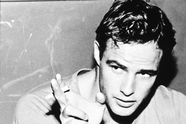 Electrifying: Marlon Brando as a young man