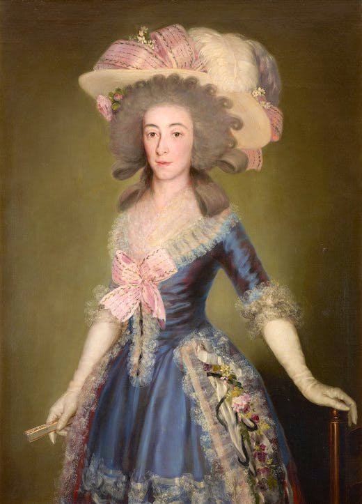 Goya's 'Countess-Duchess of Benavente' (1785)