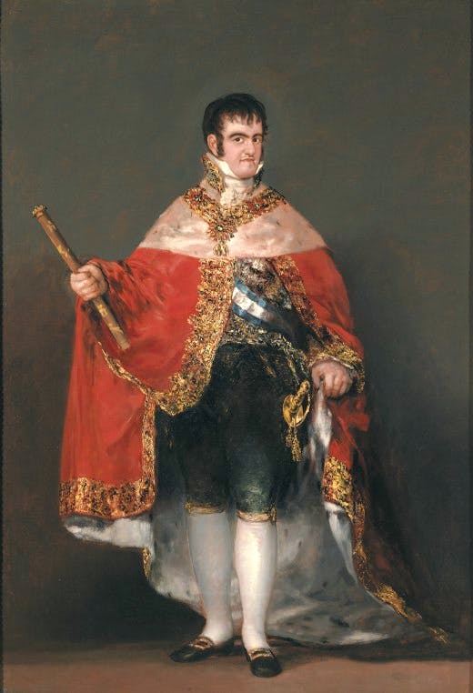Goya's 'King Fernando VII' (1815)