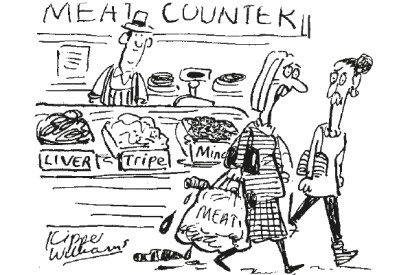 ‘I’m vegan, but it was the only way I could avoid paying for a plastic bag.’