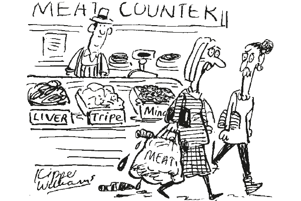 ‘I’m vegan, but it was the only way I could avoid paying for a plastic bag.’