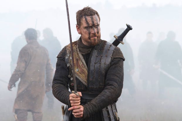 Michael Fassbender: animal magnetism but no clue as to what oils Macbeth’s cogs
