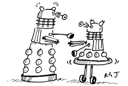 ‘I wish you wouldn’t hitch your skirts up like that, Fiona, it makes you look like a right slag.’