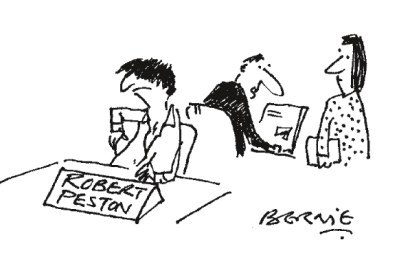 ‘It’s his last day tomorrow, so I expect he’ll be dressing down.’