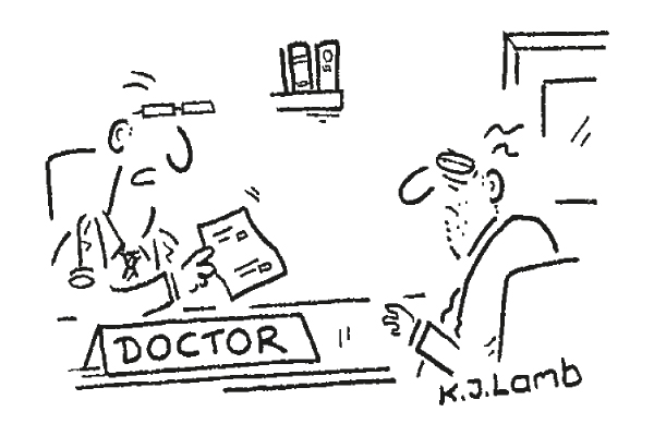 ‘These will lessen the side effects from the pills you’re taking to reduce the side effects from those pills I prescribed to ease the side effects of...’