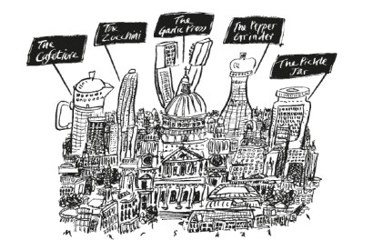 The evolving London skyline
