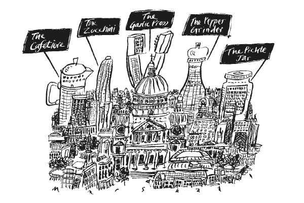 The evolving London skyline
