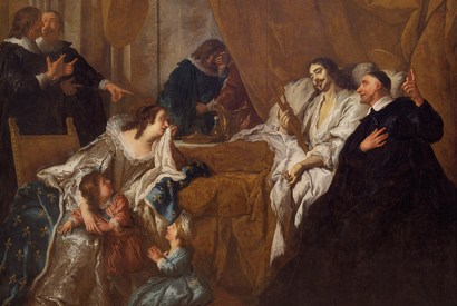 ‘La Mort de Louis XIII’, 1731, by Jean-François de Troy