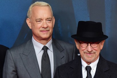 Tom Hanks and Steven Spielberg at the premiere of 'Bridge of Spies'(Photo: Getty)