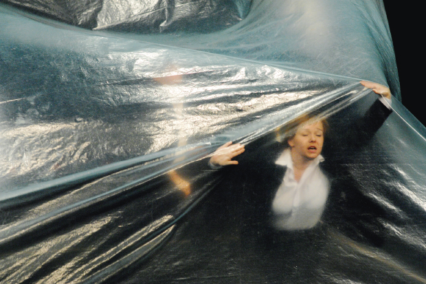 Actors from the Belarus Free Theatre during a performance of ‘Being Harold Pinter’ at the Belvoir Street Theatre, Sydney, 2009