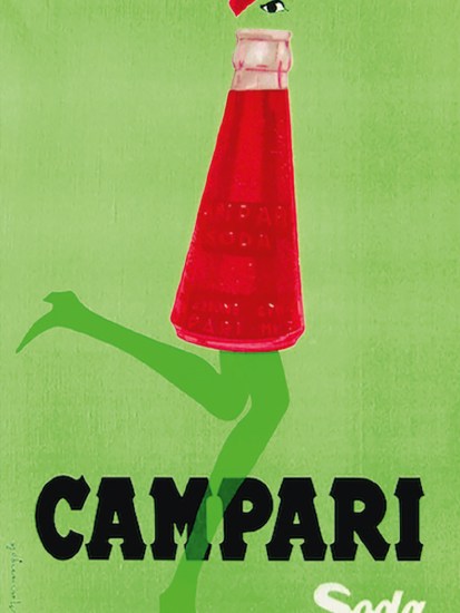 Franz Marangolo’s advertisement , 1950 (From The Life Negroni)