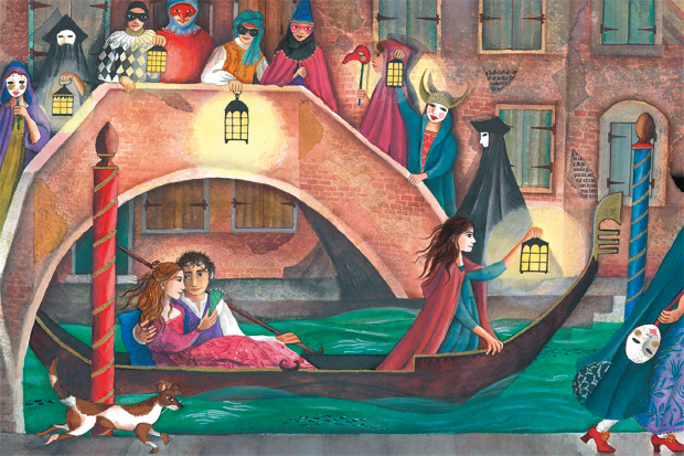 Illustration by Jane Ray for Kevin Crossley-Holland’s Heartsong