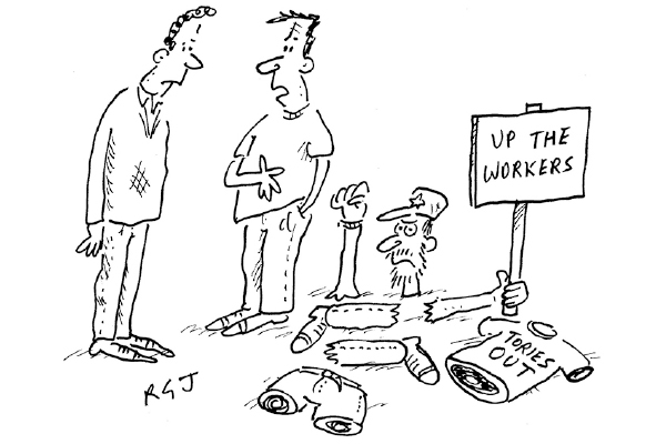 ‘This is Geoff. He’s a bit of an unreconstructed old lefty.’