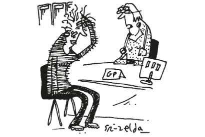 ‘Bad news, I’m afraid… you’re a junior doctor.’