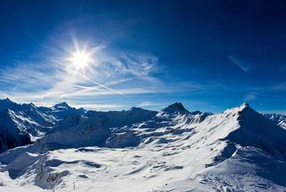 Hallowed place: Alpine scenery near Grimentz