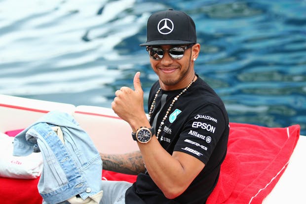 King of the road: Lewis Hamilton (Photo: Getty)