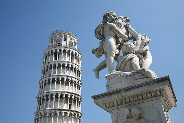 Mussolini wanted it straightened