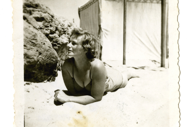 Hilly, wife of Kingsley Amis, in Swansea