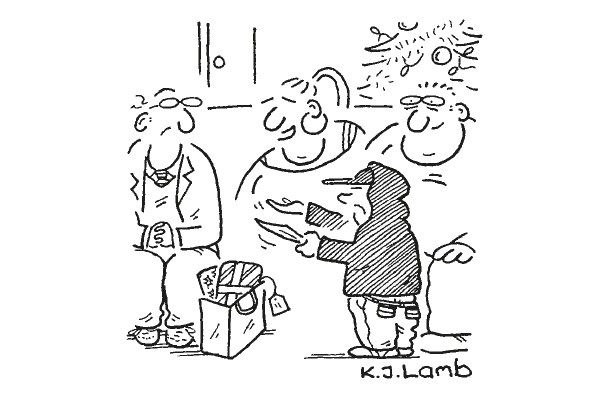 ‘They all reach that stage where they’d rather have money, don’t they?’