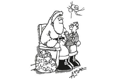 ‘For Christmas I’d like the Chilcot report.’