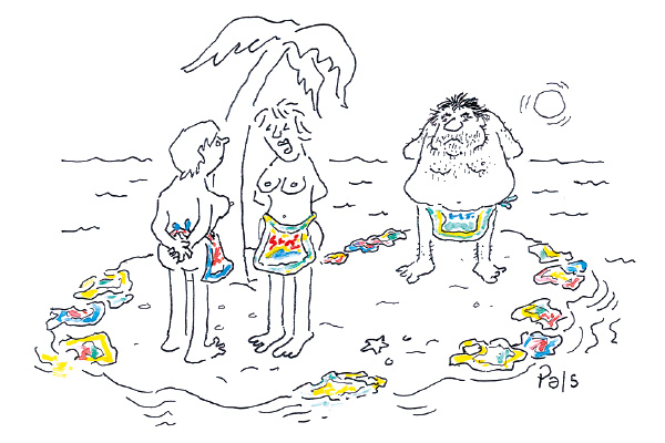 ‘Well, I say thank God for plastic bags!’