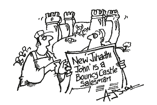 ‘And that’s why he wants to blow up buildings...’