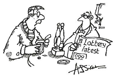 ‘Winning the National Lottery wouldn’t change me — I don’t check my tickets.’