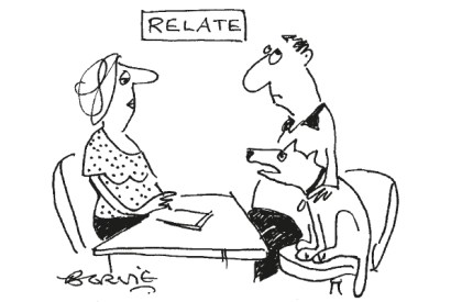 ‘He’s lost all interest in sticks.’