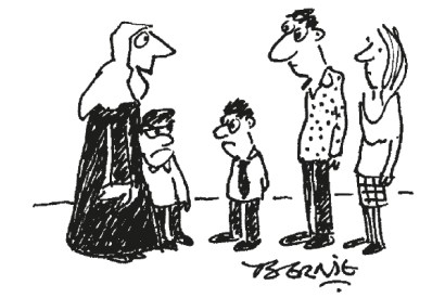 ‘He’s nine, but teacher says he has a radicalised age of 13!’