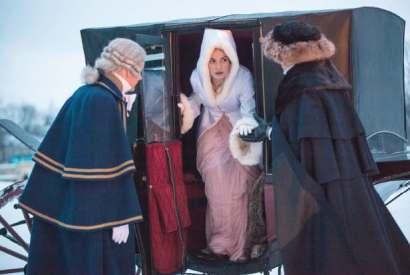 The edible woman: Lily James as Natasha Rostova in ‘War and Peace’