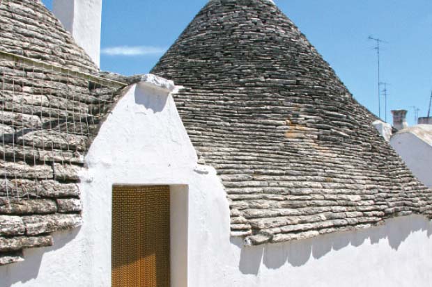 A trullo: kids love them