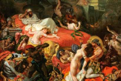 ‘The Death of Sardanapalus’, 1846, by Eugène Delacroix