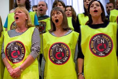 Choristers from the English National Opera (Photo: Getty)