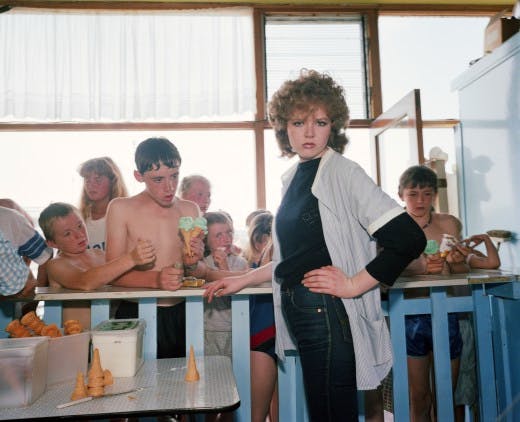 Martin Parr's 'GB. England. New Brighton.' From 'The Last Resort' series