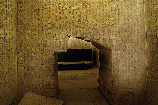 Pyramid texts at Saqqara