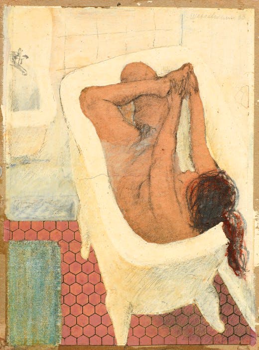 'Little Bathtub Collage #2', 1960, Tom Wesselmann