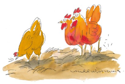 ‘Nice drumsticks!’